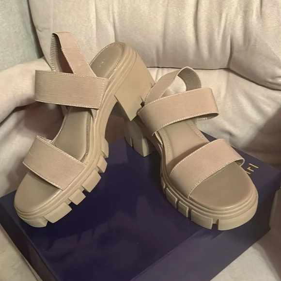 Madden Girl Platform Sandals - Picture 1 of 6